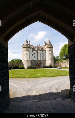UK Nordirland County Down Killyleagh Castle aus dem Torhaus Stockfoto