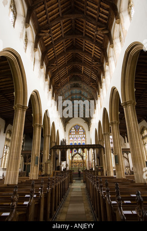 UK Suffolk Southwold St Edmunds Kirche innen Stockfoto