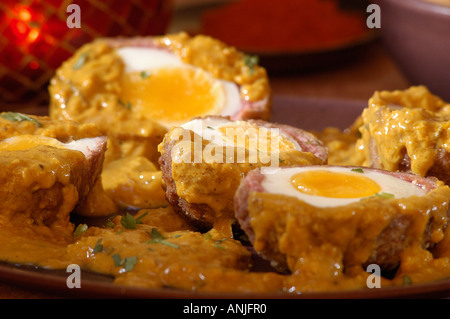Korma Nargisi Kofta Stockfoto