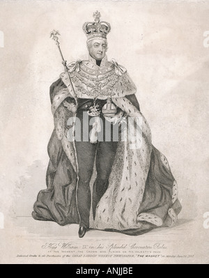 William Iv Magnet 1837 Stockfoto