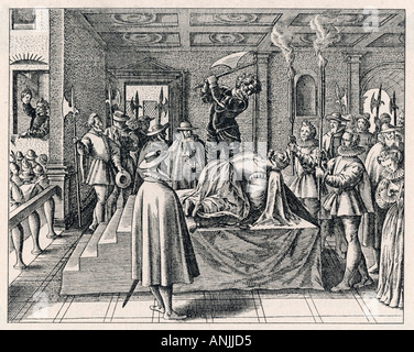 Mary Q S ausgeführt Stockfoto