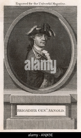 Benedict Arnold Stockfoto