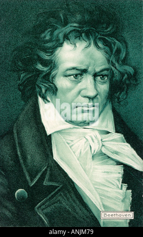 Beethoven-Nister Stockfoto