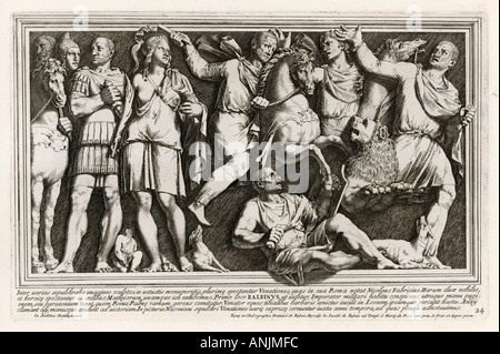 Veranstaltungen alte Rom Stockfoto