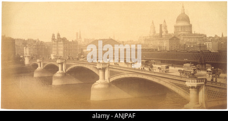 Blackfriars Bridge C1890 Stockfoto