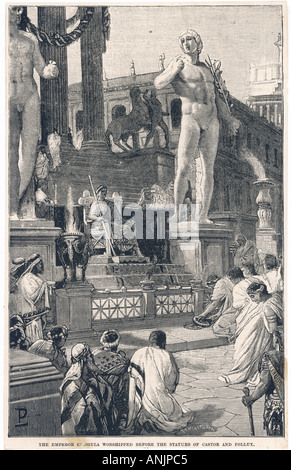 Veranstaltungen alte Rom Stockfoto