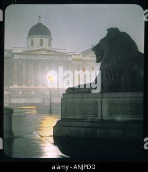 Trafalgar Laterne Folie Stockfoto