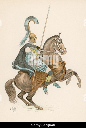 Antike griechische Kavallerie Stockfoto