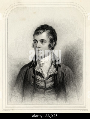 Robert Burns Nasmyth Stockfoto