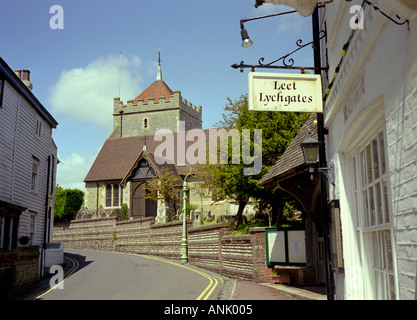 St. Peters Kirche Altstadt Bexhill East Sussex England Stockfoto