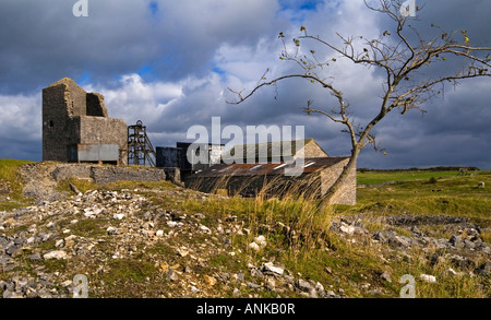 Elster-Mine einen stillgelegten führen mine in der Nähe von Sheldon in der Peak District Nationalpark Derbyshire England UK Stockfoto