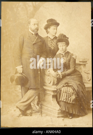 Edward Vii In Darmstadt Stockfoto