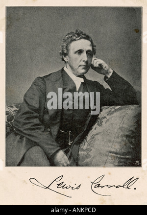 Lewis Carroll L L Fronten Stockfoto