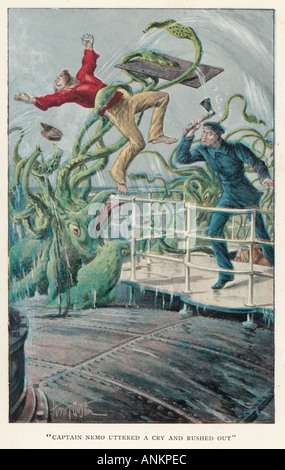 Verne unter dem Meer Stockfoto