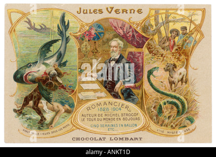 Jules Verne Stockfoto
