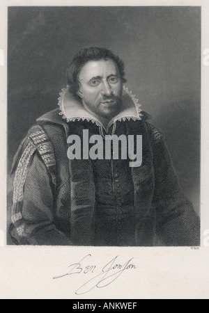 Ben Jonson Holl Stockfoto
