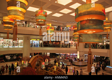 Chinesische Neujahrsdekoration, Pacific Place, Hongkong, SAR, China Stockfoto