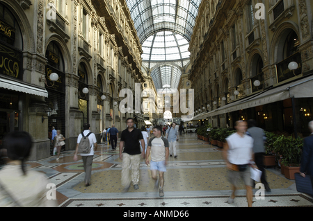 Galleria Vittorio Emanuele Ii Italien Lombardei Lombardei Mailand Stockfoto