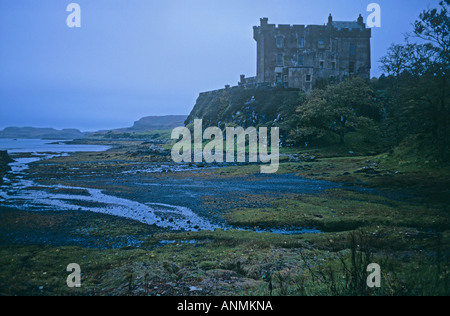 Dunvegan Castle an der Westküste von The Isle Of Skye nach Hause von der McLeod clan Stockfoto