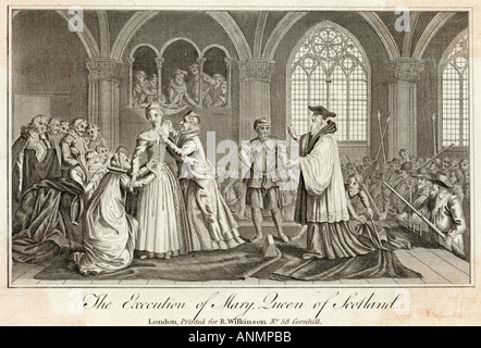 Queen Of Scots ausgeführt Stockfoto