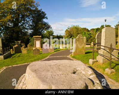 St Patricks Grab, Downpatrick, Co Down, Nordirland Stockfoto