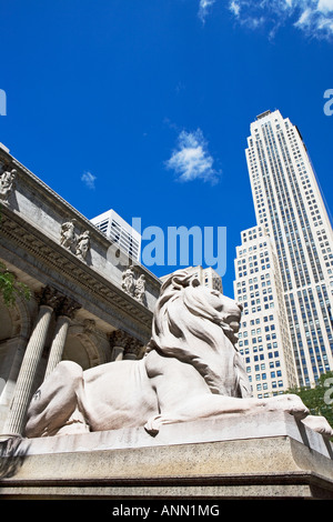 New York City Public Library Stockfoto