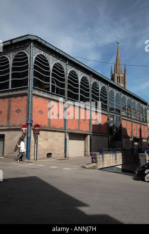 Les Halles in Limoges Stockfoto