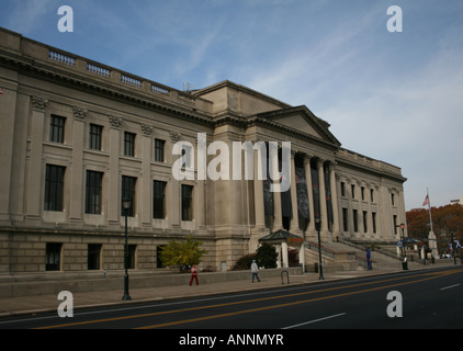 Außenansicht des Franklin Institute Philadelphia Pennsylvania November 2007 Stockfoto