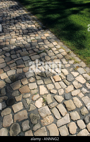 Kopfsteinpflaster Stockfoto