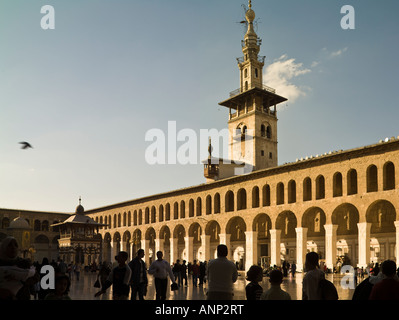 Hof, große Moschee von Damaskus, Syrien Stockfoto