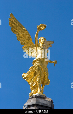 El Angel De La Independencia in Mexiko-Stadt Mexiko Stockfoto