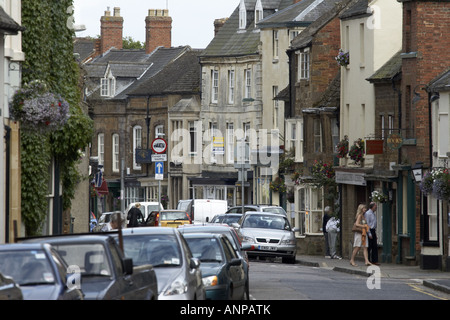 Uppingham Rutland Leicestershire East Midlands Großbritannien UK 2012 Tourismus Dörfer Städte Reisemarkt Stockfoto