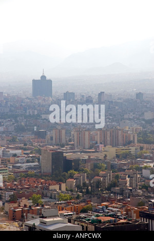 Smog der Luftverschmutzung in Mexiko-Stadt Mexiko Stockfoto