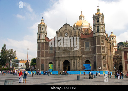 Die alte Basilika von Guadalupe in Mexiko-Stadt Mexiko Stockfoto