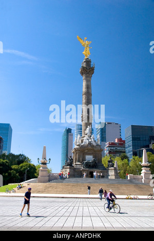 El Angel De La Independencia in Mexiko-Stadt Mexiko Stockfoto