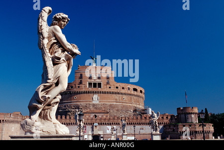Castel Sant Angelo Italien Rom Vatikanstadt Stockfoto