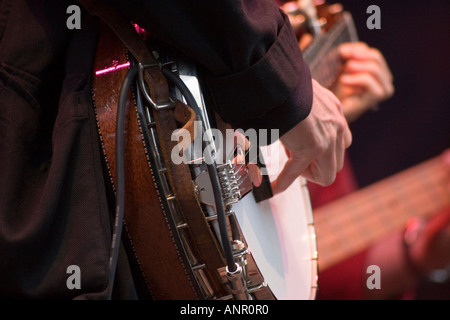 Alison Brown American Banjo-Spieler Stockfoto