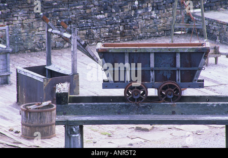 Killhope Blei Bergbau Zentrum obere Weardale im County Durham England UK Stockfoto