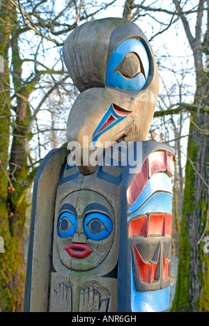 Quw'utsun Kulturzentrum am Duncan Goldstream Provincial Park Cowichan Vancouver Island-Vancouver BC Kanada Stockfoto