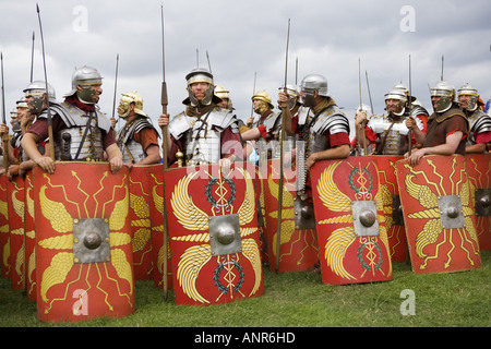 Ermine Street Legionäre Stockfoto