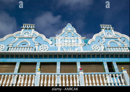 ABC-Inseln, ARUBA Oranjestad: Innenstadt von niederländischen Architektur Detail Stockfoto