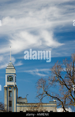 The Square Palmerston North Manawatu New Zealand Uhrturm Stockfoto