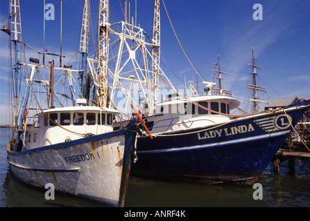 Nordamerika-USA-Texas-Galveston Hafen Stockfoto