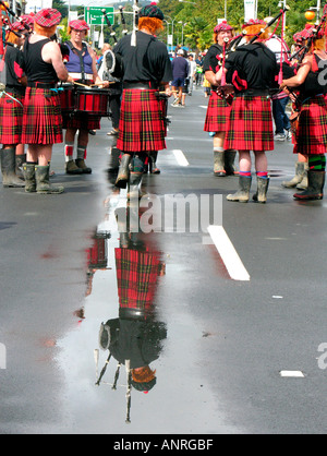 Die Te Kuiti Muster Schafschur Staatsangehörigen Neuseeland 2005 Stockfoto