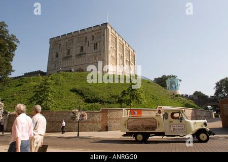 Norwich Schloss Norwich Norfolk East Anglia, England GB UK Stockfoto