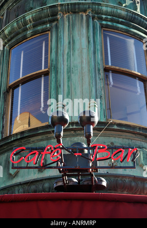 Café Bar Niebaum Coppola, San Francisco CA Stockfoto