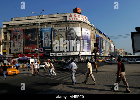 Uniri Platz Bukarest Rumänien Stockfoto