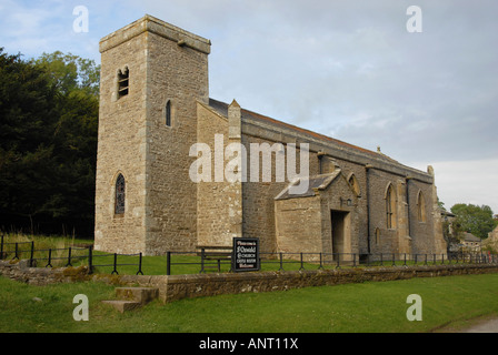 St. Oswald Kirche Schloss Bolton North Yorkshire Stockfoto