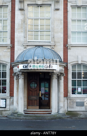 Cafe muse in The Manchester Museum Universität Manchester auf Oxford Straße UK Stockfoto