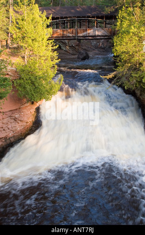 Amnicon Falls State Park Wisconsin USA Stockfoto